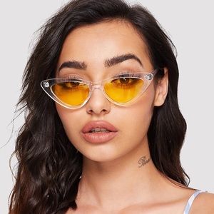 😎Cat Eye Flat Lens Sunglasses😎